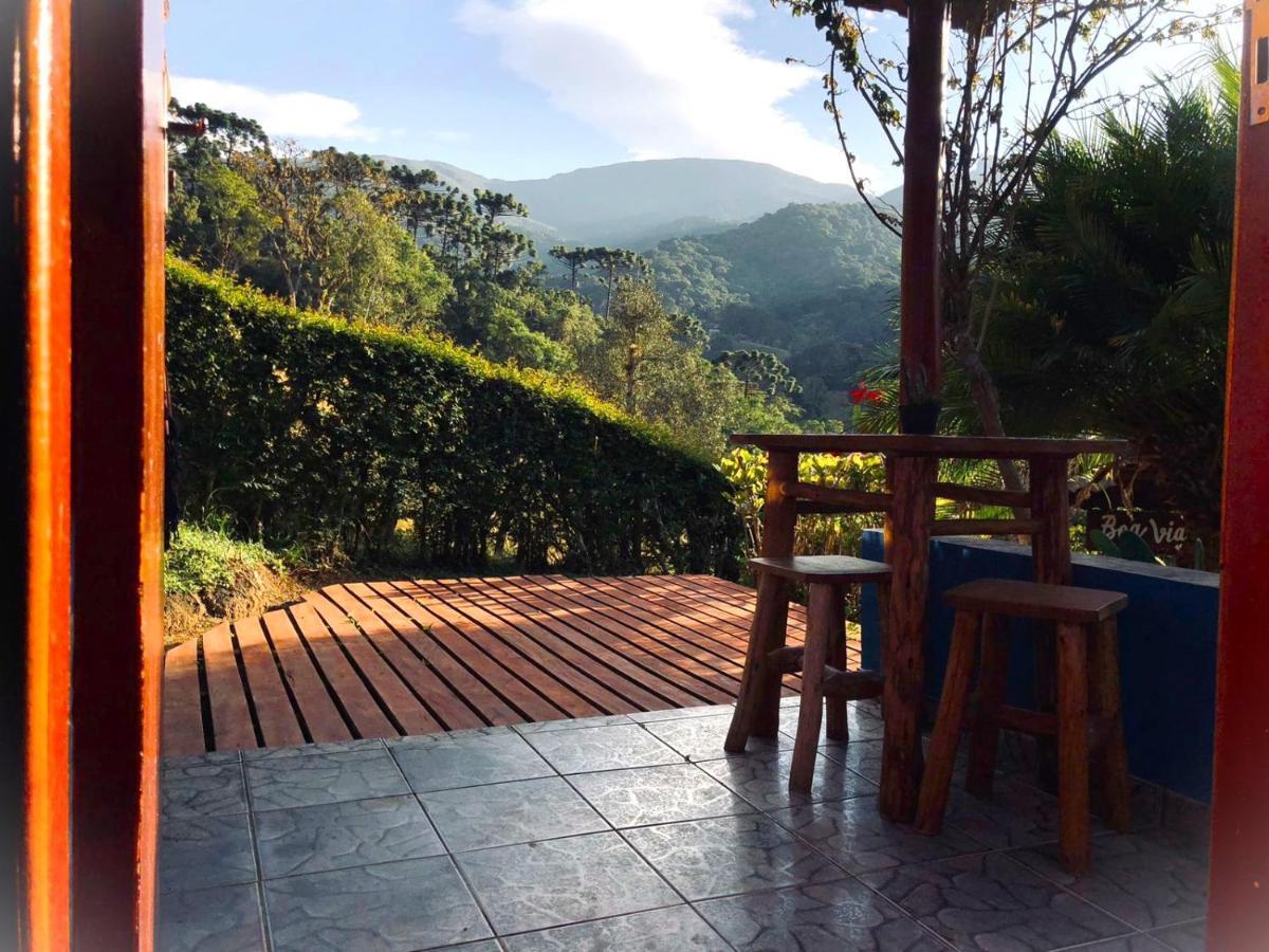 Pousada Chales Binitz Visconde De Maua Bagian luar foto